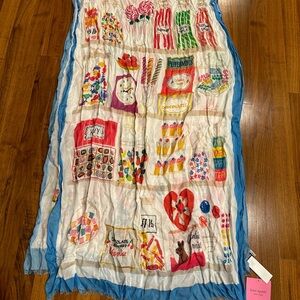Kate spade “sweets” scarf (brand new)